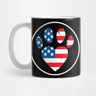 Cats Love USA America - Cat Lover Cats Mug